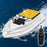 D26 GPS Positioning Self Return Remote Control Automatic Fish Bait Boat with 2kg Load, White (CE Certified) - EU Plug - 4