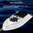 D26 GPS Positioning Self Return Remote Control Automatic Fish Bait Boat with 2kg Load, White (CE Certified) - EU Plug - 6