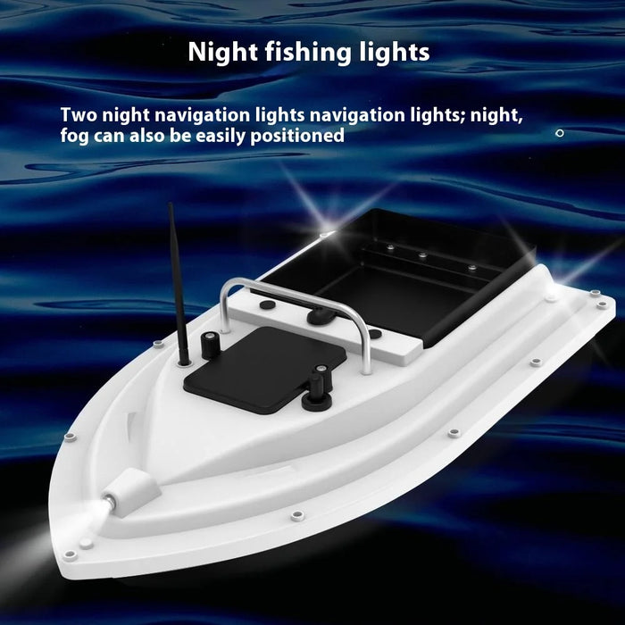 D26 GPS Positioning Self Return Remote Control Automatic Fish Bait Boat with 2kg Load, White (CE Certified) - EU Plug - 6