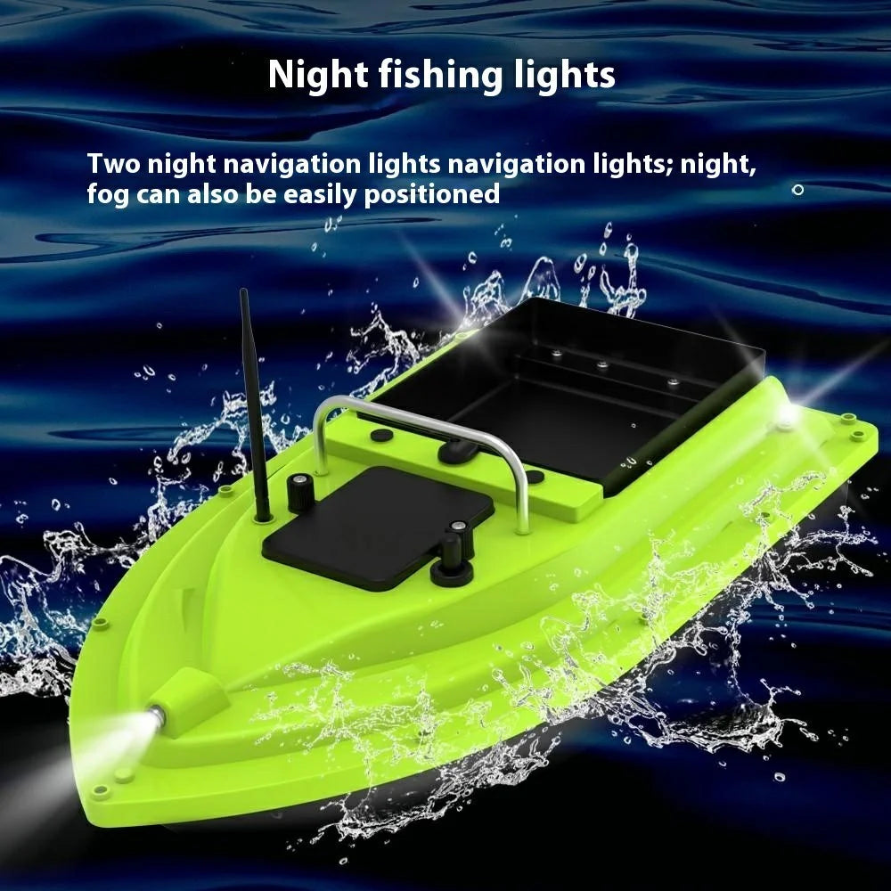 D26 GPS Positioning Self Return 2kg Load Remote Control Automatic Fish Bait Boat with Light (CE Certified) - EU Plug - 3