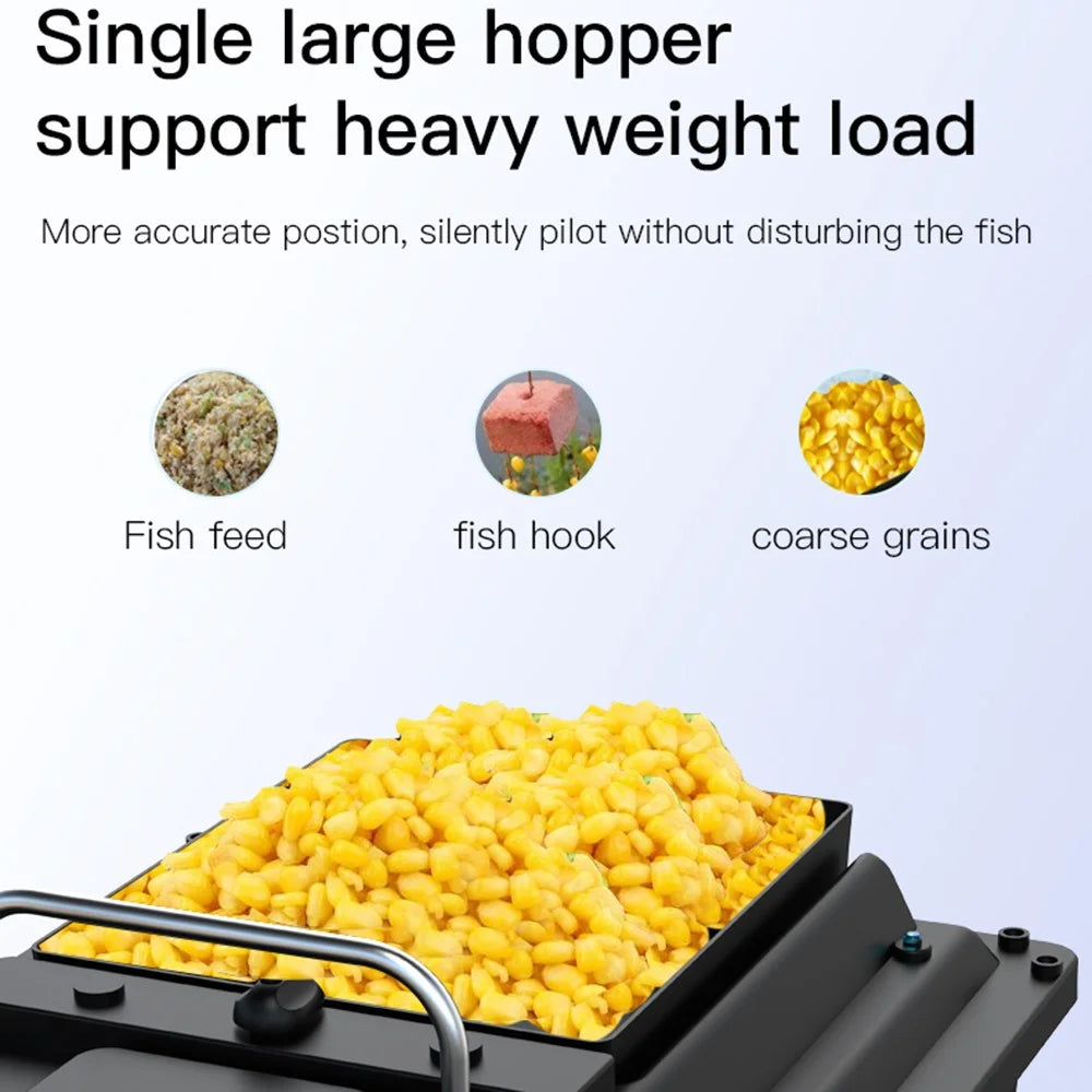D16B Fishing Bait Boat Smart GPS Positioning 500m Remote Control Automatic Return Hook Delivery Boat (CE Certified) - EU Plug - 3