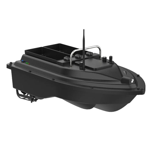 D16C 2kg Load Dual Bait Slot 6 Axis Gyroscope Fishing Bait Boat for Rivers / Lakes / Coastal Waters (CE Certified) - EU Plug - 1