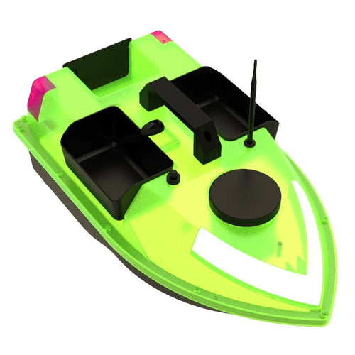 D20 3 Bait Slot GPS Positioning Automatic Return Fishing Bait Boat 600m Remote Control, with Light (CE Certified) - EU Plug - 1