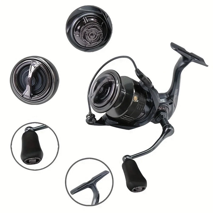 A510 SW1000 5+1BB 5:2:1 Portable Fishing Reel Lightweight Long Casting Spinning Reel - 2