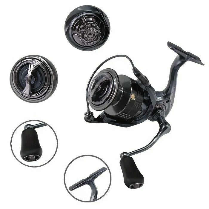 A510 SW2500 5+1BB 5:2:1 Portable Fishing Reel Lightweight Long Casting Spinning Reel - 2