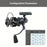 A510 SW2500 5+1BB 5:2:1 Portable Fishing Reel Lightweight Long Casting Spinning Reel - 4