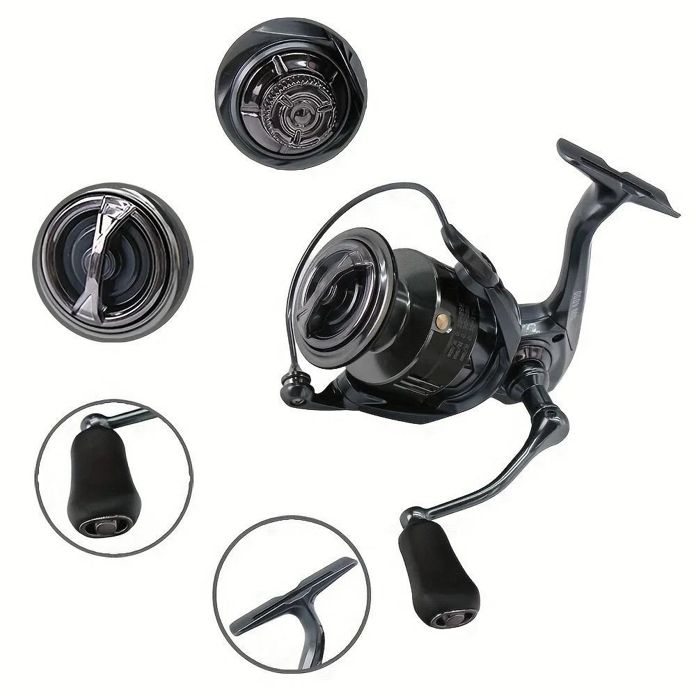 A510 SW3000 5+1BB 5:2:1 Portable Fishing Reel Lightweight Long Casting Spinning Reel - 2