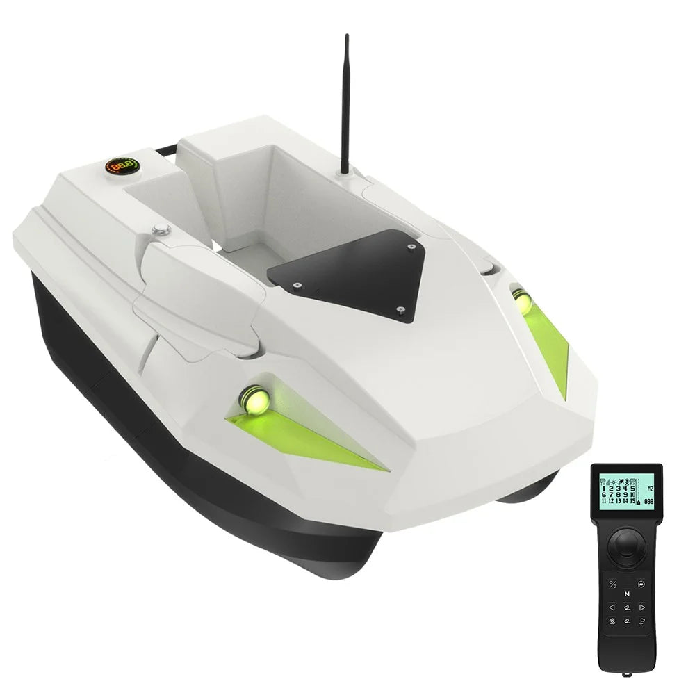 D50B-GPS Advanced Version 12V GPS High Power Bait Boat Bottom Release Fast Fishing Boat - EU Plug - 1