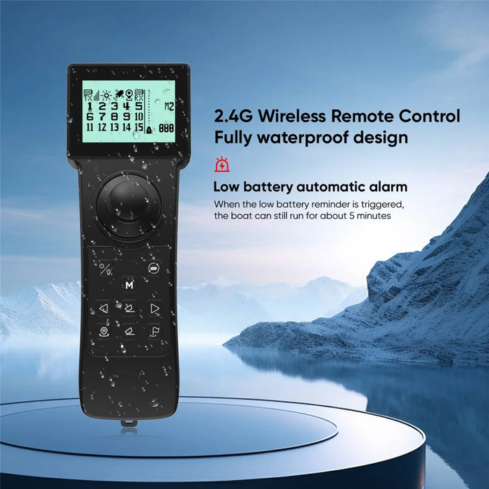 D50B-GPS Advanced Version 12V GPS High Power Bait Boat Bottom Release Fast Fishing Boat - EU Plug - 6