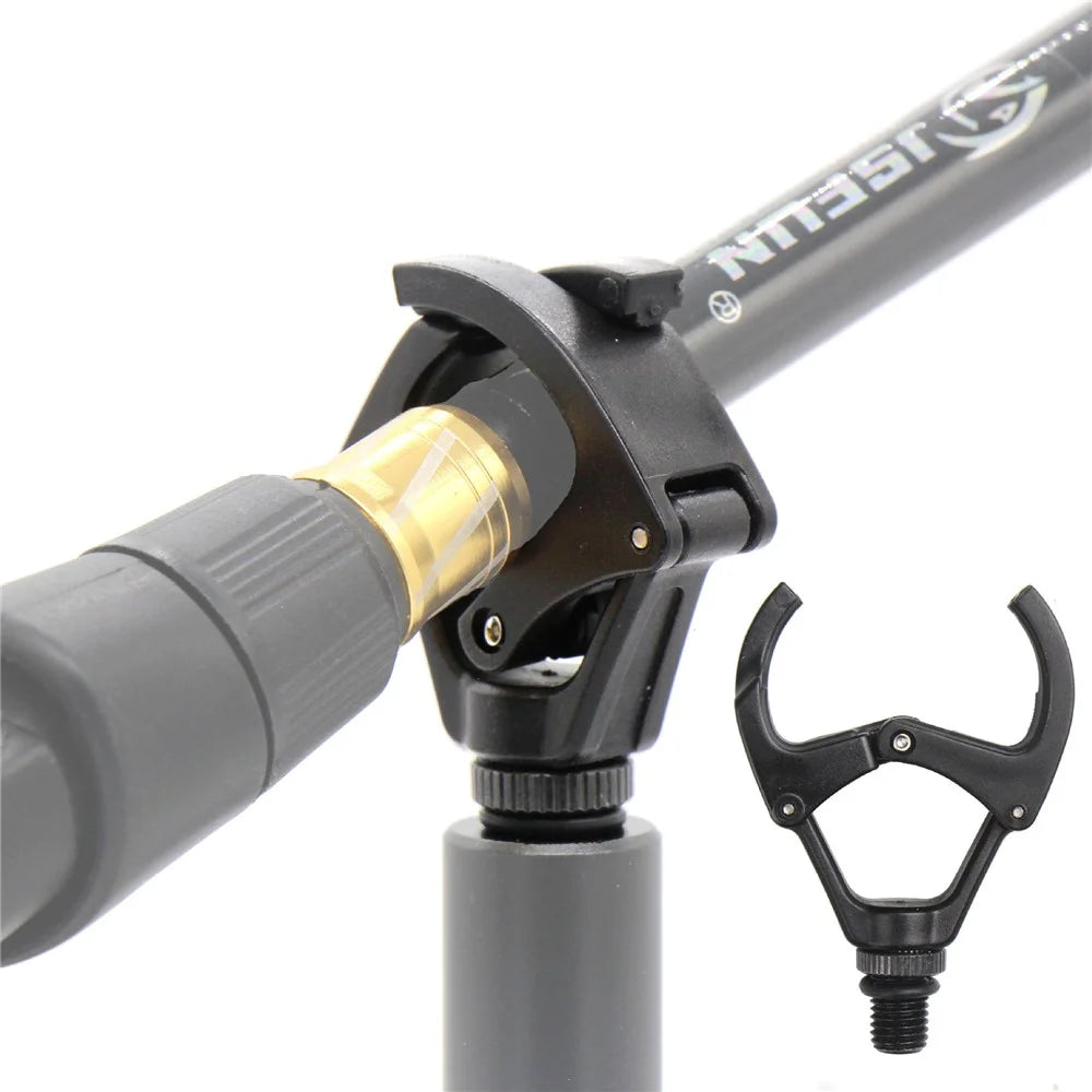 A424 Fishing Rod Cross Holder Fishing Pole Lock Support Plastic Rest Head - 1