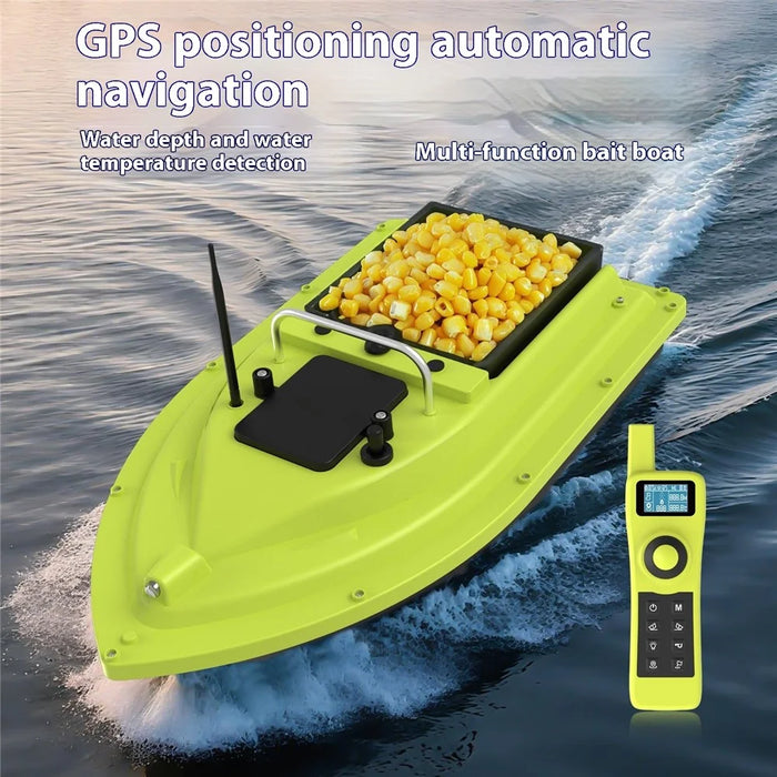 D36B GPS Positioning Fishing Bait Boat Auto Return 2.4G RC Speedboat with Sonar Sensor (with 5200mAh Battery) - US Plug - 4