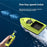 D36B GPS Positioning Fishing Bait Boat Auto Return 2.4G RC Speedboat with Sonar Sensor (with 5200mAh Battery) - US Plug - 7
