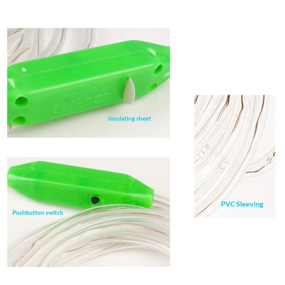 LED Light Up Jump Rope Glowing In The Dark Non-slip Skipping Rope Fitness Exercise - Random - 6