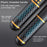 S08 Corded / Cordless Dual-use Jump Rope Intelligent Digital Display Weighted Skipping Pope - Black+Yellow - 5