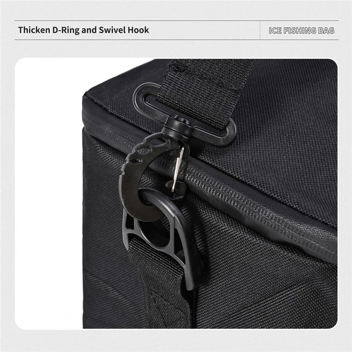 LEO 28248 Fishing Pole Tote Single Shoulder Bag 1000D Polyester Fishing Rod Carrying Bag - 7
