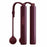 XIAOMI Mijia XMSR-P803 3m Digital Counter Smart Skipping Rope Lose Weight Exercise Tool - Wine Red - 1