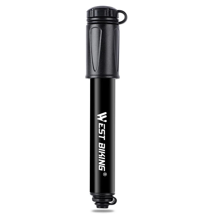 WEST BIKING 100psi High Pressure Bike Tire Ball Mini Inflatable Pump - 2