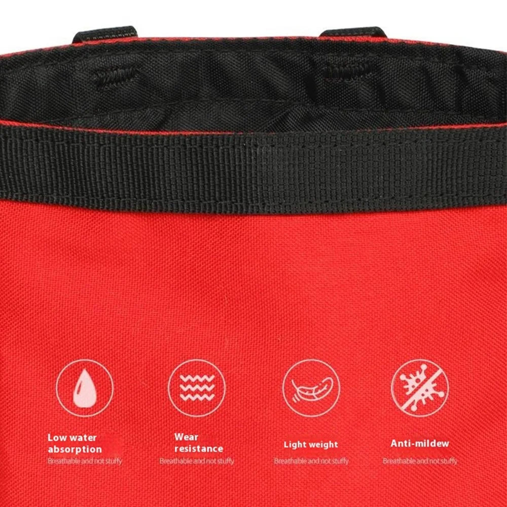 XINDA XD-BAG27 Outdoor Aerial Work Tool Waist Bag Nylon Pouch Toolkit Utility Organizer - Red - 2