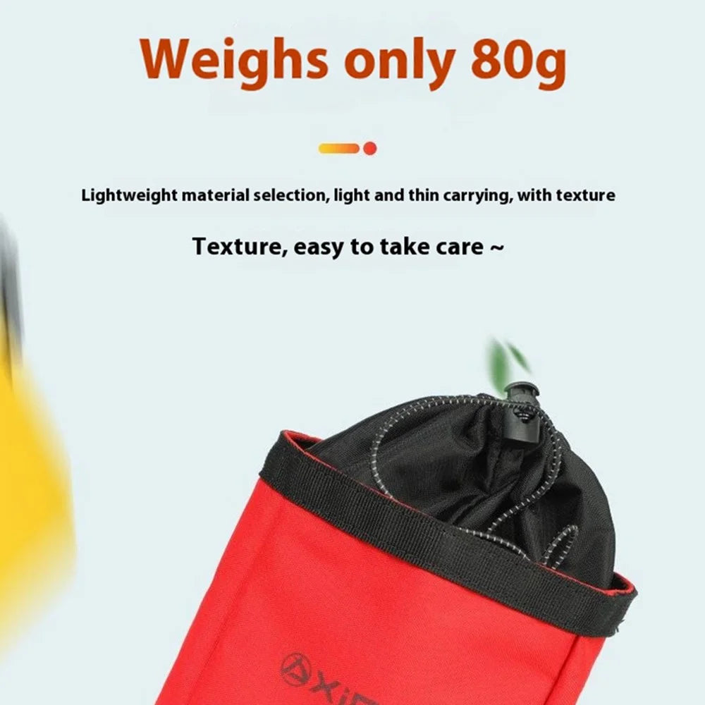 XINDA XD-BAG27 Outdoor Aerial Work Tool Waist Bag Nylon Pouch Toolkit Utility Organizer - Red - 4