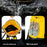 XINDA XD-BAG19 36L Waterproof Rock Climbing Backpack TPU+Polyester Hiking Equipment Storage Bag - Yellow - 5