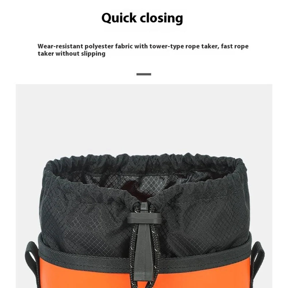 XINDA XD-BAG30 Outdoor Aerial Work Tool Storage Bag Waterproof Pouch Toolkit Utility Organizer - Orange - 5