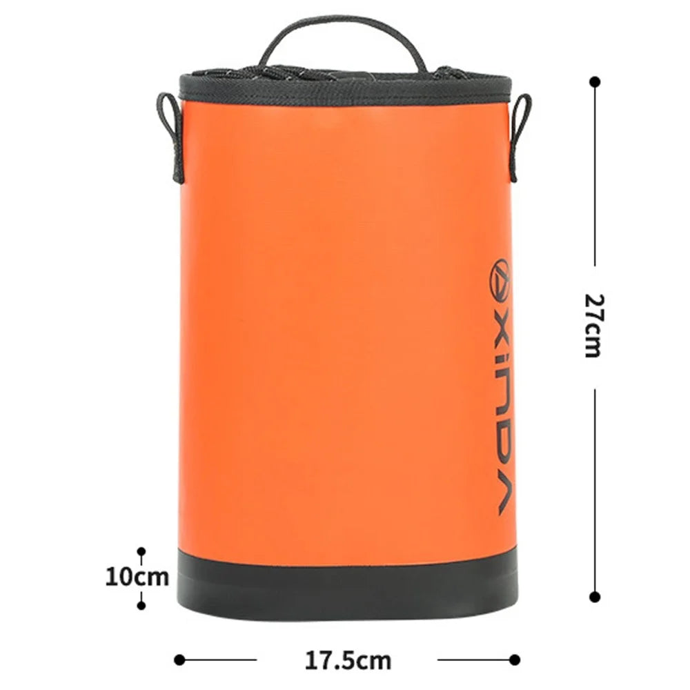 XINDA XD-BAG30 Outdoor Aerial Work Tool Storage Bag Waterproof Pouch Toolkit Utility Organizer - Orange - 7
