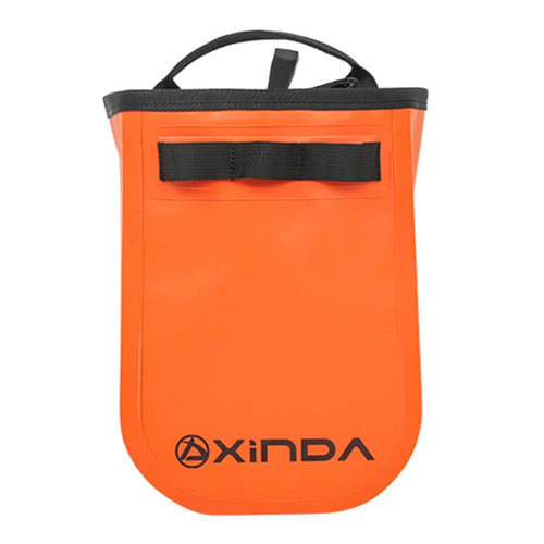 XINDA XD-BAG29 Aerial Work Waist Pack Tool Storage Bag Rock Climbing Equipment Organizer Pouch - Orange - 1