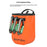 XINDA XD-BAG29 Aerial Work Waist Pack Tool Storage Bag Rock Climbing Equipment Organizer Pouch - Orange - 5