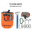 XINDA XD-BAG29 Aerial Work Waist Pack Tool Storage Bag Rock Climbing Equipment Organizer Pouch - Orange - 6