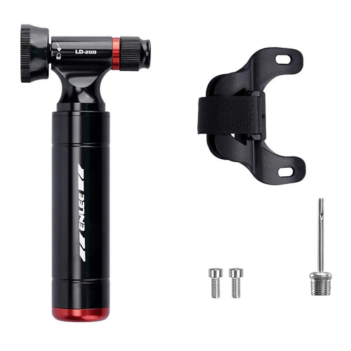 ENLEE LD-200 Bicycle Mini CO2 Pump Cartridge Nozzle Aluminum Alloy Bike Fast Inflating Nozzle - 1
