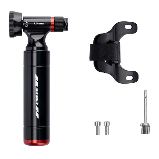 ENLEE LD-200 Bicycle Mini CO2 Pump Cartridge Nozzle Aluminum Alloy Bike Fast Inflating Nozzle - 1