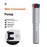 ENLEE ED-900 Portable Bicycle Tire Pump Mini Aluminum Alloy Bike Air Inflator - 5