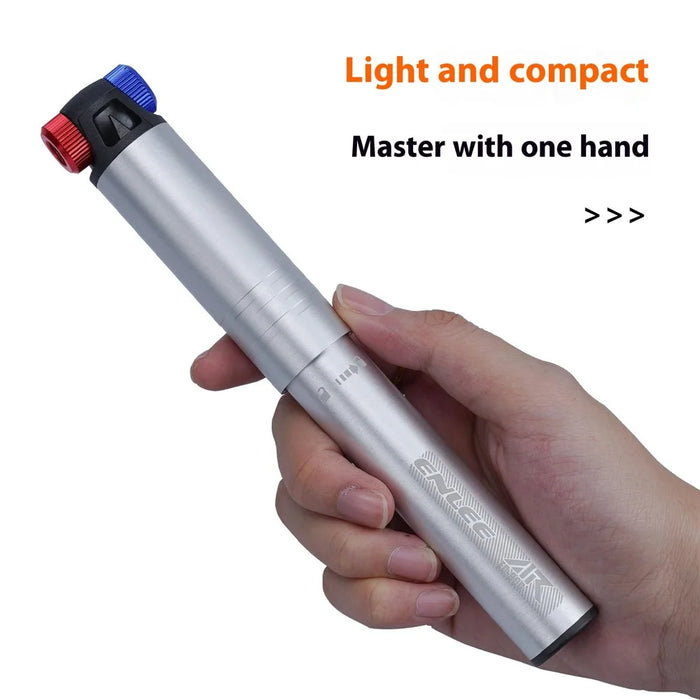 ENLEE ED-900 Portable Bicycle Tire Pump Mini Aluminum Alloy Bike Air Inflator - 6