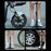 ENLEE E22127 Foot Pump 230 PSI High Pressure Bicycle Pump Presta Schrader Valve Compatible For Bike Basketball - 6