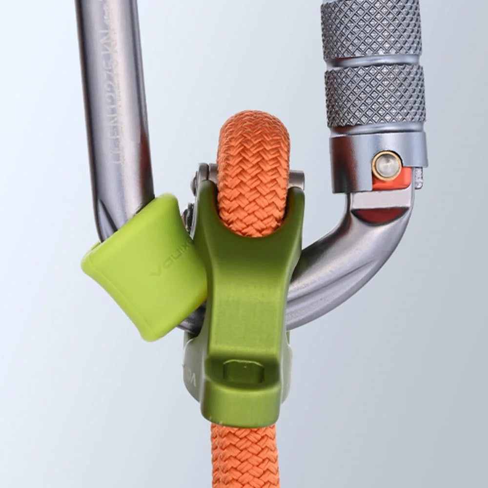 XINDA XD-PJ295 10Pcs For Outdoor Rock Climbing Positioning Silicone Rings Anti Slip Cylindrical Rubber Sleeve - Green - 3
