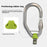 XINDA XD-PJ295 9Pcs Outdoor Climbing Quickdraw Positioning Anti Slip Silicone Rings Set for Carabiners - Green - 4