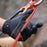 XINDA H-STO1 Goatskin Leather Gloves for Outdoor Rappelling Climbing Training Full Finger Protective Mittens - Black / S - 3