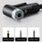 WEST BIKING Dual Cylinder High Pressure Bike Pump for Bicycle / E-Bike Portable Inflator with Air Pressure Gauge - Long Black - 6