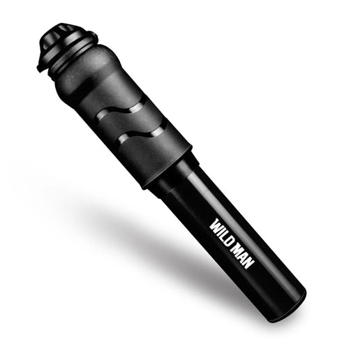 WILD MAN GK1 Mini Bike Pump Presta/Schrader Valve Portable 100PSI Pump for Road Mountain Bike - Black - 1