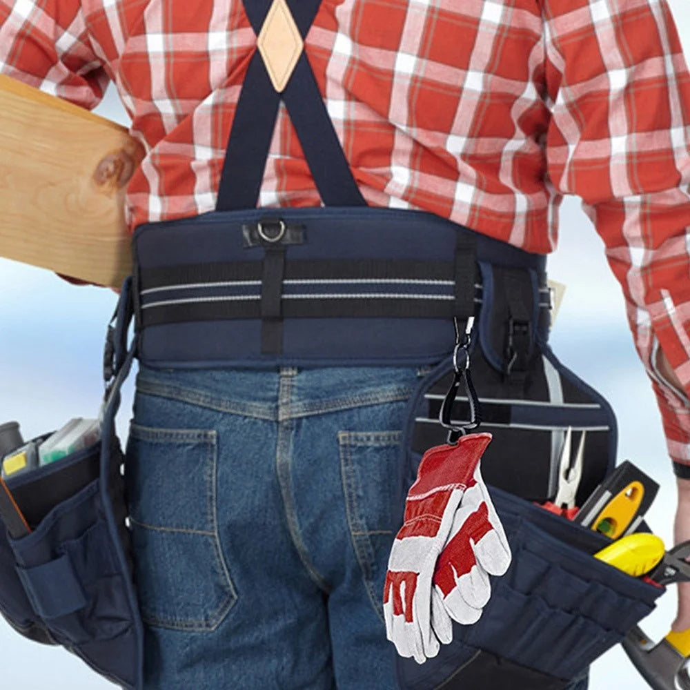 LUCKSTONE STJ-001-BK Safety Work Glove Clips Outdoor Work Belt Clip for Glasses Hats Helmets Towel Tool - 7
