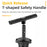 WEST BIKING YP0711154 Portable 230PSI Bicycle Pump Vertical Inflatable Pump with Folding Base for E-Bikes, Motorcycles - 6
