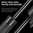 WEST BIKING YP0711157 Portable 100PSI High Pressure Hand Pump with Air Pressure Gauge, Lightweight Tire Inflator Pump - 3