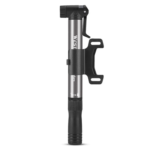 WEST BIKING YP0711155 Portable Bicycle Tire Air Pump Screwdriver Aluminum Alloy Manual Inflator - 1