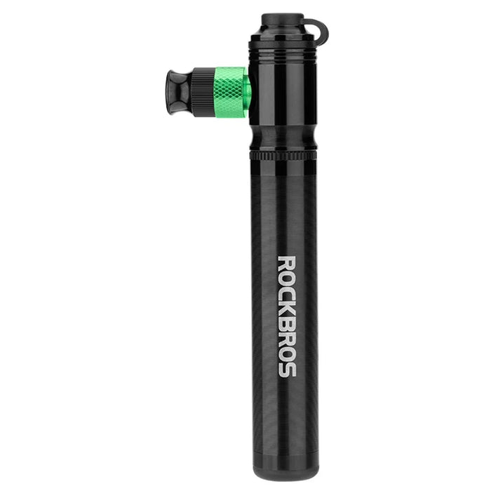 ROCKBROS 42320001001 Portable Bike Pump 110PSI High-Pressure Quick Fill Air Inflator with AV / FV Nozzle - 1
