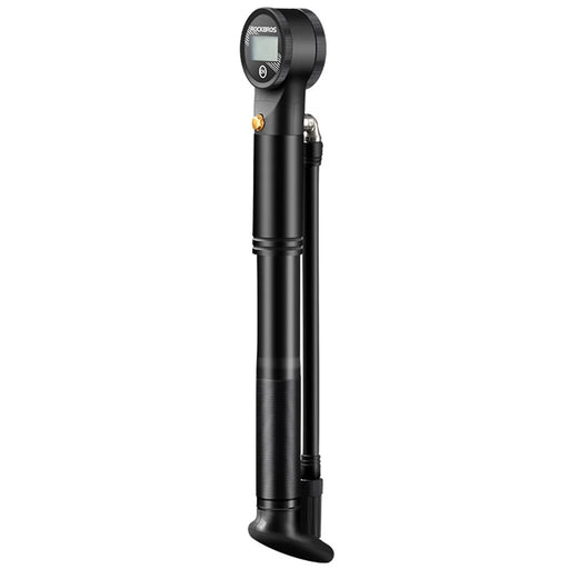 ROCKBROS LK4232001001 Portable 320PSI Bicycle Pump with Pressure Gauge Fits Presta and Schrader Valves - 1