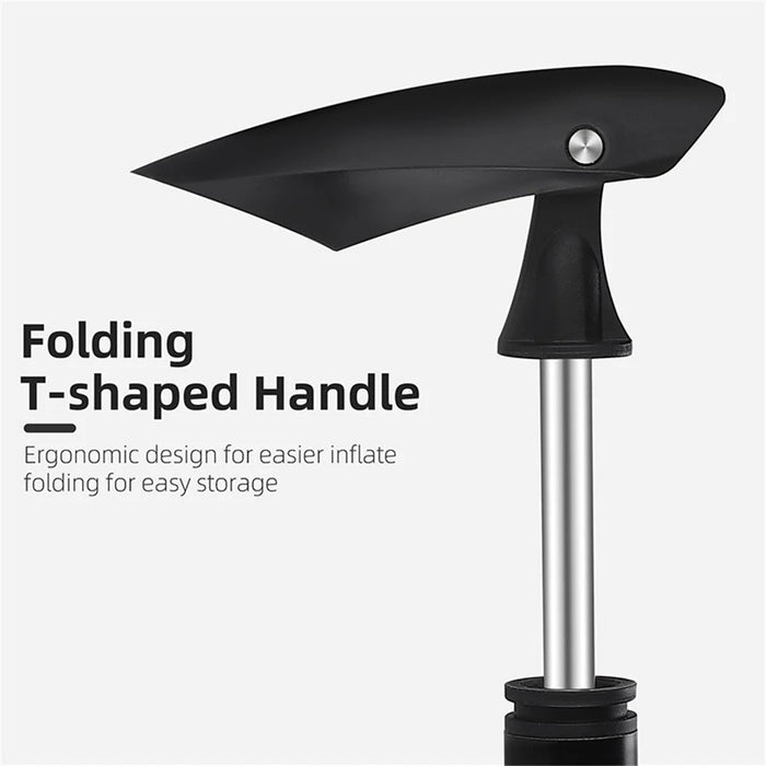 WEST BIKING YP0711161 Mini Bicycle Inflator Portable Bike Tire Pump, Basic Version - 3
