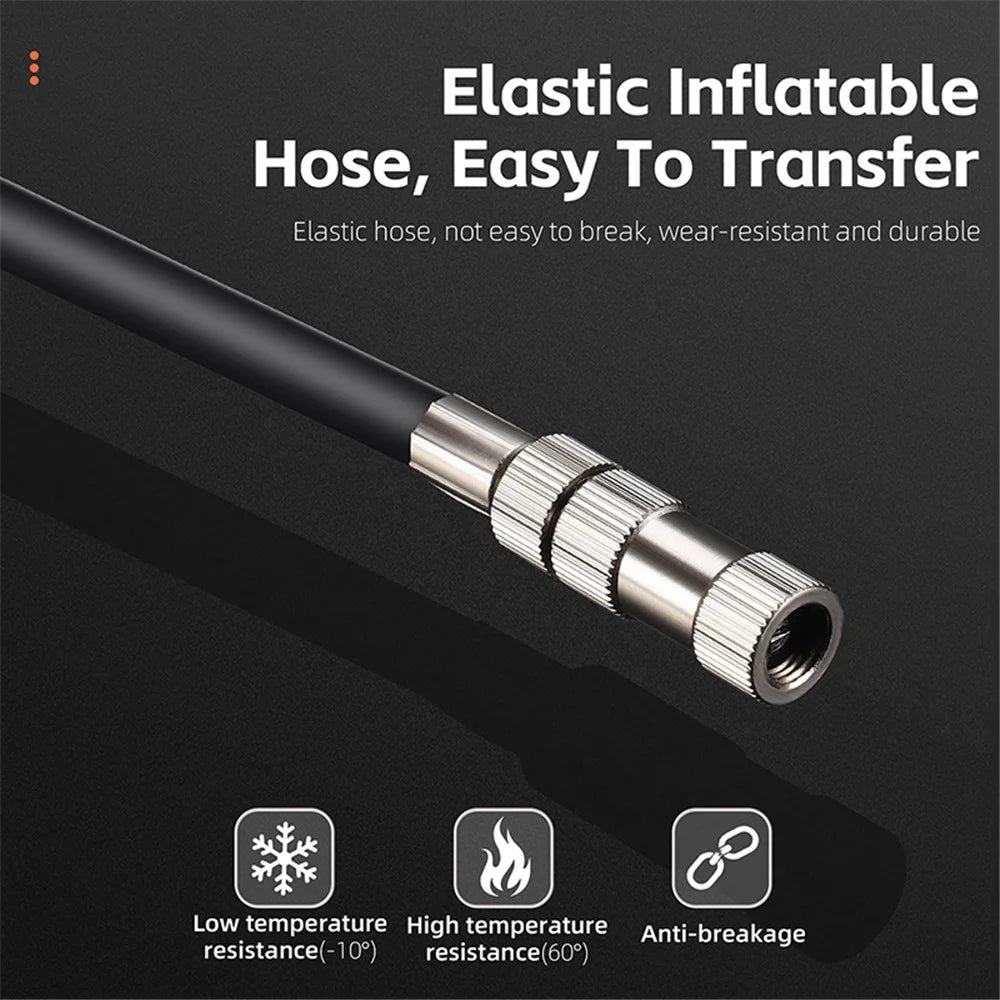 WEST BIKING YP0711160 Electric Air Pump Digital Display Wireless Car Motorcycle Bike Tire Inflator - 5