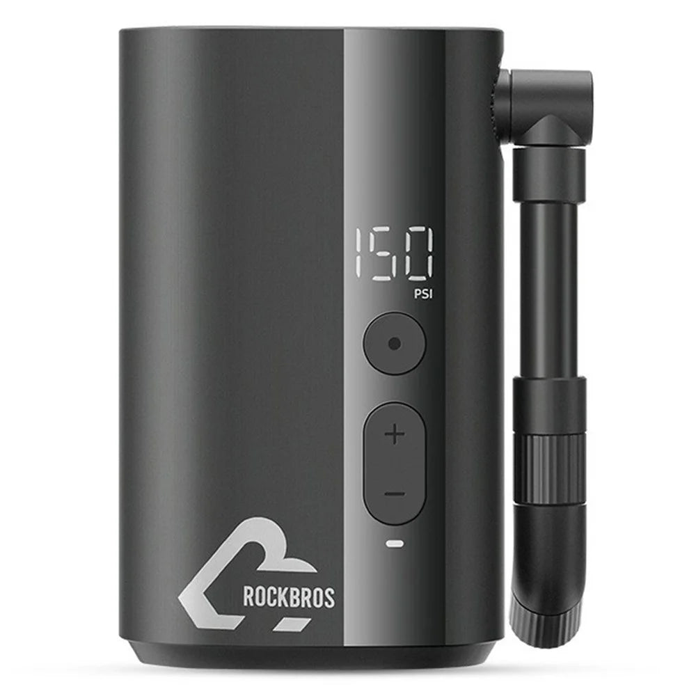 ROCKBROS QJCQBM1 Electric Pump 5000mAh Smart Air Pump Portable Fast Ball Inflation with Precise Pressure Gauge - 1