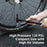 ROCKBROS TG-1616 Portable 120PSI Bicycle E-Bike Tire Air Pump Bike Basketball Metal Inflator with Ratchet Tools - 3