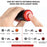 WEST BIKING Smart Sensor Bike Brake Light 6 Modes Waterproof USB Charging Bike Seatpost LED Tail Light - 7